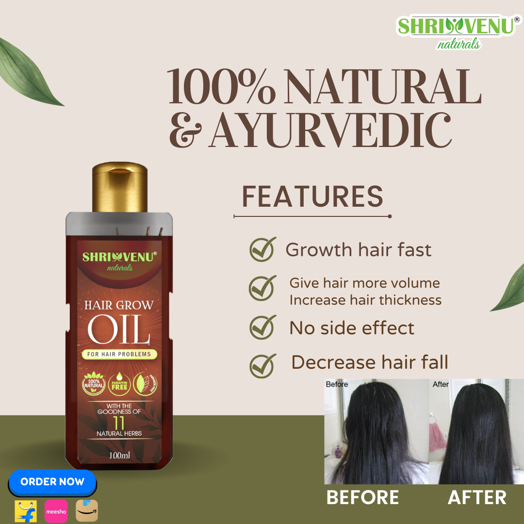 Shrivenu ayurvedic hair oil